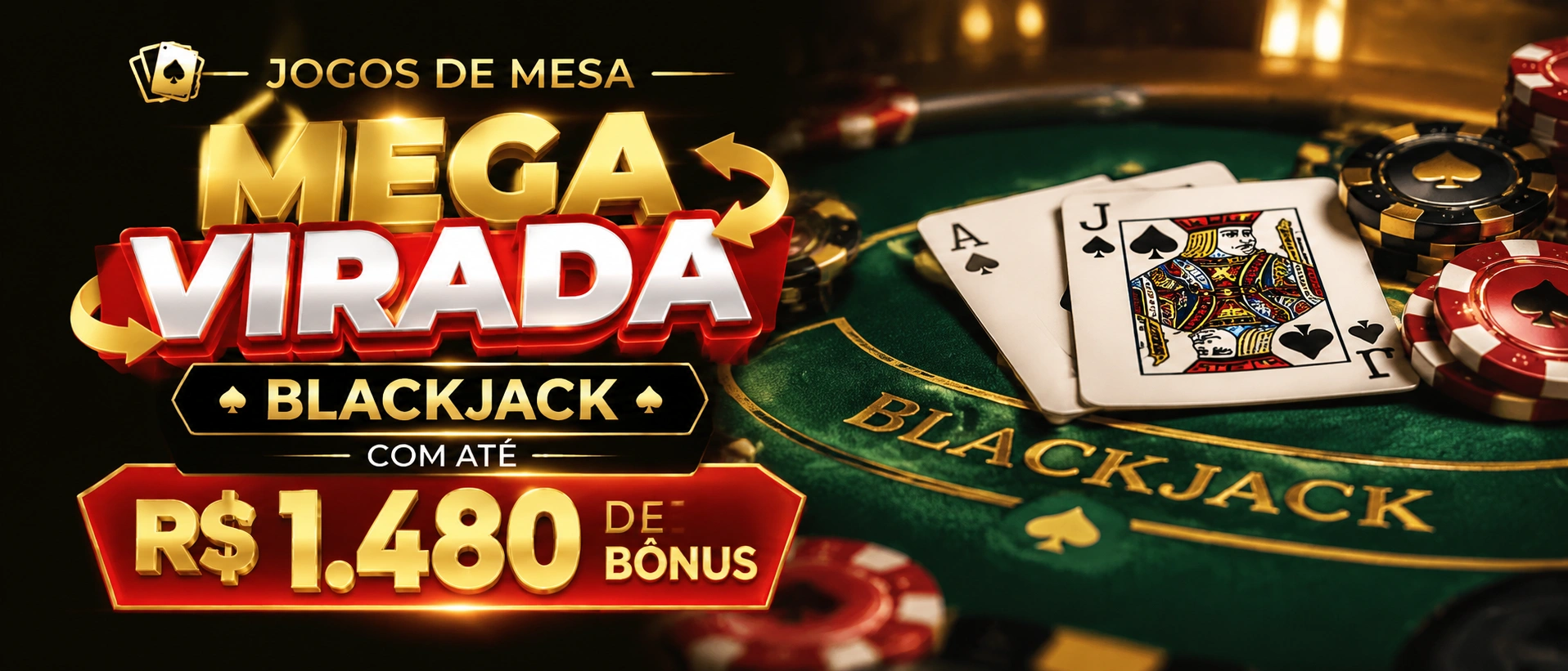 Tela temática de jogos de mesa no Mega Virada, com destaque para a experiência de navegação da categoria.