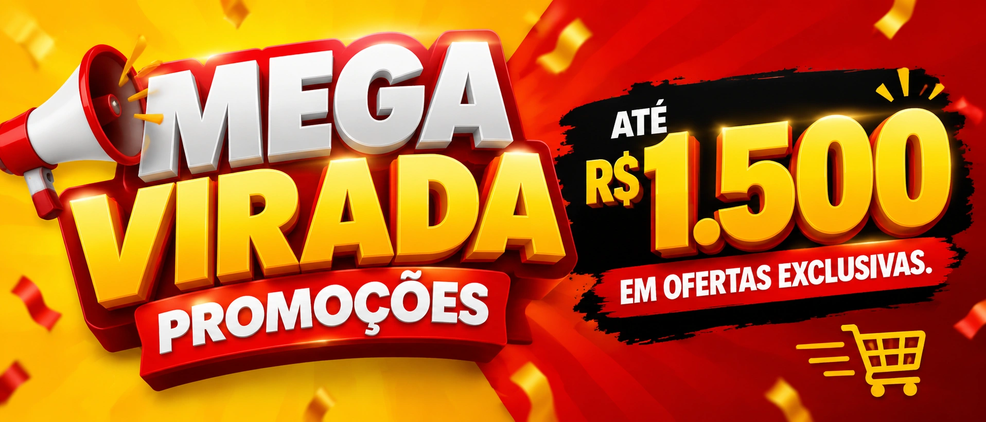 Imagem relacionada a promoções e acesso pelo celular na Mega Virada